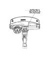 Chrysler Sebring A/C Switch Diagram - 55111888AC