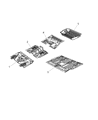 Chrysler Voyager Floor Pan Diagram - 68242976AG