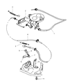 Dodge Durango Accelerator Cable Diagram - 53031556AB