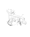 Jeep Antenna Mast Diagram - 56038500AB