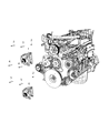 Ram Alternator Diagram - 4801313AE
