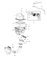 Dodge Dart Air Intake Coupling Diagram - 4893140AB