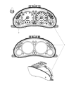 Jeep Liberty Instrument Cluster Diagram - 56044881AC