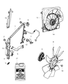2012 Jeep Liberty Radiator Hose Diagram - 55037948AD