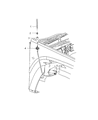 Jeep Antenna Mast Diagram - 56038725AB