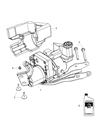 2014 Dodge Challenger Power Steering Pump Diagram - 68059643AJ
