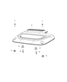 2022 Chrysler Pacifica Engine Cover Diagram - 5281384AF