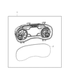 Ram 3500 Instrument Cluster Diagram - 68437742AC
