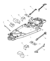 Chrysler Prowler Crossmember Bushing Diagram - 4865185AA