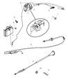 Jeep Commander Accelerator Cable Diagram - 52109653AE