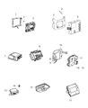 Jeep Renegade TPMS Sensor Diagram - 68321232AB