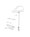 Dodge Durango Antenna Diagram - 1YG06NRVAF