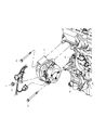 Dodge Journey Alternator Diagram - 5033756AD