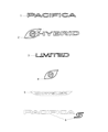 2018 Chrysler Pacifica Emblem Diagram - 68204973AA