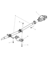 2006 Chrysler Pacifica Drive Shaft Diagram - 4641968AJ