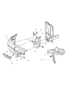 Dodge Ram Wagon Bumper Diagram - 5GA48MSAAB