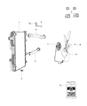Ram Radiator Support Diagram - 68212618AA