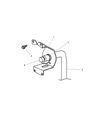 2001 Dodge Ram Van Gas Cap Diagram - 53015419AA