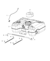 2016 Dodge Viper Fuel Tank Diagram - 5181528AD