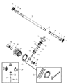 Chrysler Aspen Intermediate Shaft Diagram - 52069886AE
