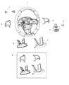 Dodge Challenger Steering Wheel Diagram - 6RD06DX9AA