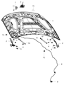 Ram Hood Diagram - 55372244AD
