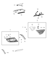 Chrysler 200 Back Up Light Diagram - 68110362AA