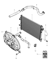 2010 Dodge Journey Radiator Hose Diagram - 5291897AA