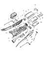 Dodge Durango Dome Light Diagram - 68520013AA