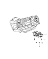 Ram Transmission Mount Diagram - 52121938AB