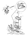 Dodge Neon Shift Knob Diagram - 4670345