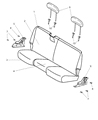 Ram 4500 Seat Cushion Diagram - 68051172AA