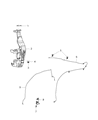 Dodge Durango Washer Reservoir Diagram - 55079365AF
