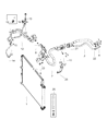 2015 Chrysler 200 A/C Hose Diagram - 68103141AB