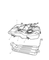 Jeep Fuel Tank Diagram - 5105136AD
