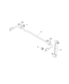 Jeep Renegade Sway Bar Link Diagram - 68250805AA