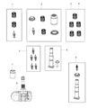Dodge Challenger TPMS Sensor Diagram - 68406529AA