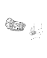 2014 Ram 1500 Transmission Mount Diagram - 68159783AA
