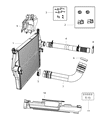 Ram Intercooler Diagram - 55056902AE