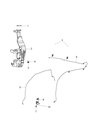 Jeep Washer Reservoir Diagram - 68080155AA