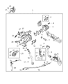 Jeep EGR Tube Diagram - 68252956AA