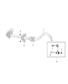 Dodge Sway Bar Kit Diagram - 68252204AA