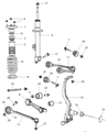 2008 Dodge Challenger Coil Springs Diagram - 5181354AA