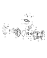 Chrysler 200 Automatic Transmission Output Shaft Seal Diagram - 68226167AA