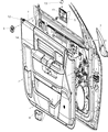 Ram 3500 Mirror Cover Diagram - 1HA43DX9AA