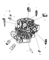 Ram Battery Sensor Diagram - 68318616AA