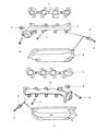Jeep Commander Exhaust Heat Shield Diagram - 53013604AB