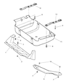 1999 Jeep Cherokee Fuel Tank Skid Plate Diagram - 52100328AA