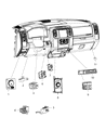 Ram Ignition Lock Assembly Diagram - 1UW38DX9AB