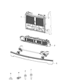Ram Air Deflector Diagram - 68274406AB
